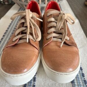 BED|STU Tan Leather Sneakers – Size 9.5